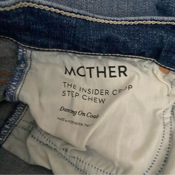 MOTHER The Insider Crop Step Chew in Dancing On Coals - Picture 9 of 9